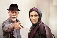 عکس/ «ملک مطیعی و فخیم زاده» در پشت صحنه سریال ساختمان ۸۵؛ سال ۸۹