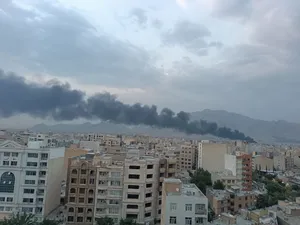 توضیح درباره دود در شرق بندرعباس