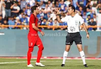 معرکه شجاع، خشم آبی‌ها و تذکر داور+عکس