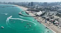 تصاویر| تفریحات دریایی گردشگران نوروزی در کیش