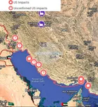۱۷ شهید و ۱۱۵ مصدوم در حملات آمریکا به ۶ شهر ایران