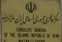 فیلم| ورود طالبان به کنسولگری ایران در مزار شریف؟