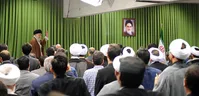 رهبر انقلاب: تا طرف مقابل برجام را پاره نکند ما آن را پاره نمی‌کنیم/اگر او برجام را پاره کرد ما آن را ریزریز می‌کنیم/ضایع کردن وقت است که انسان بخواهد پاسخ یاوه‌گویی رئیس‌جمهور بی‌چاک و دهن آمریکا را بدهد/در دوره‌ی پهلوی چه پیشرفتی کردیم؟