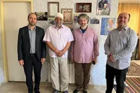 عیادت از محمد فیلی پس از ترخیص