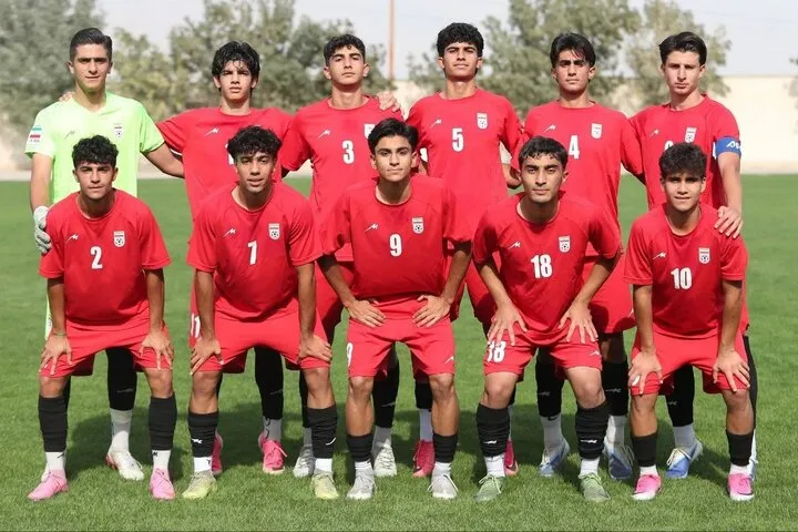 پیروزی پرگل تیم ملی نوجوانان ایران مقابل عراق