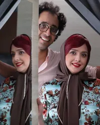 ترانه علیدوستی پشت صحنه یک فیلم+عکس