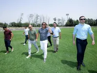 عکس| بازدید ساپینتو و دستیارانش از امکانات باشگاه استقلال