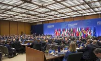 تصاویر/ نشست مشترک وزیران ائتلاف علیه داعش