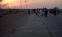 مردم تشنه هویزه در جستجوی آب