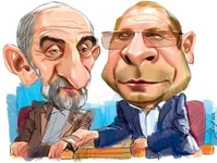 کاریکاتور/ پیوند حسین شریعتمداری و قالیباف!