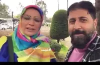 فیلم/تبریک سال نو توسط فهیمه و رحمت سریال پایتخت