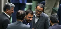 تصاویر| وزرای بهداشت و ارتباطات برای پاسخگویی در مجلس