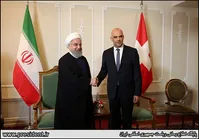 مذاکرات خصوصی روحانی و الن برسه+تصاویر