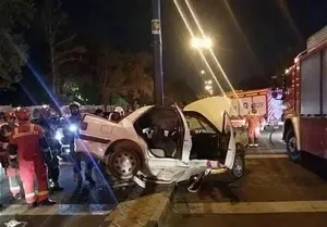 برخورد خودرو با تجمع‌کنندگان در مشهد/ ۴ فوتی و ۱۰ مصدوم