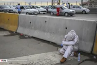 تصاویر| خسته از دست مسافران