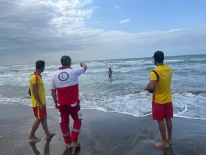 ۱۲۷عملیات نجات موفق در سواحل گیلان