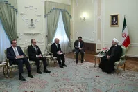 انتقاد روحانی از اقدام آمریکا در حضور آمانو: ایران آغازگر نقض برجام نخواهد بود