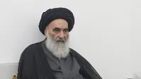 واکنش آیت‌الله سیستانی به حمله آمریکا به حشد شعبی