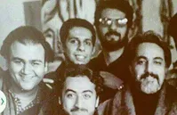 تصویر/ تیپ جواد رضویان و مهران غفوریان در سال اول دانشگاه!