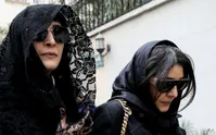 عکس| تیپ خاص اندیشه فولادوند در مراسم بیتا فرهی