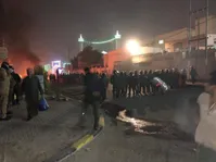 حمله به کنسولگری ایران در نجف+عکس